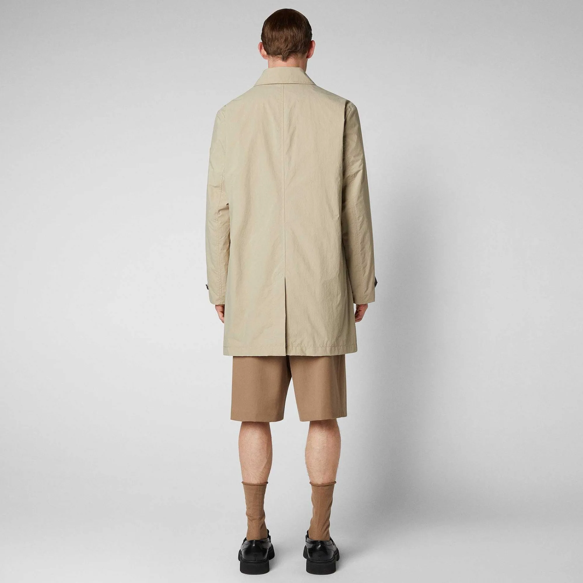 Menn Save The Duck Mans Regnfrakk Rhys I Steinbeige