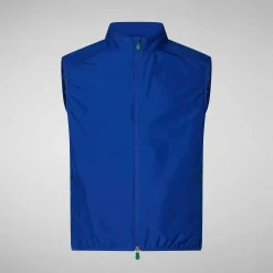 Menn Save The Duck Man'S Vest Mars I Cyber Blue