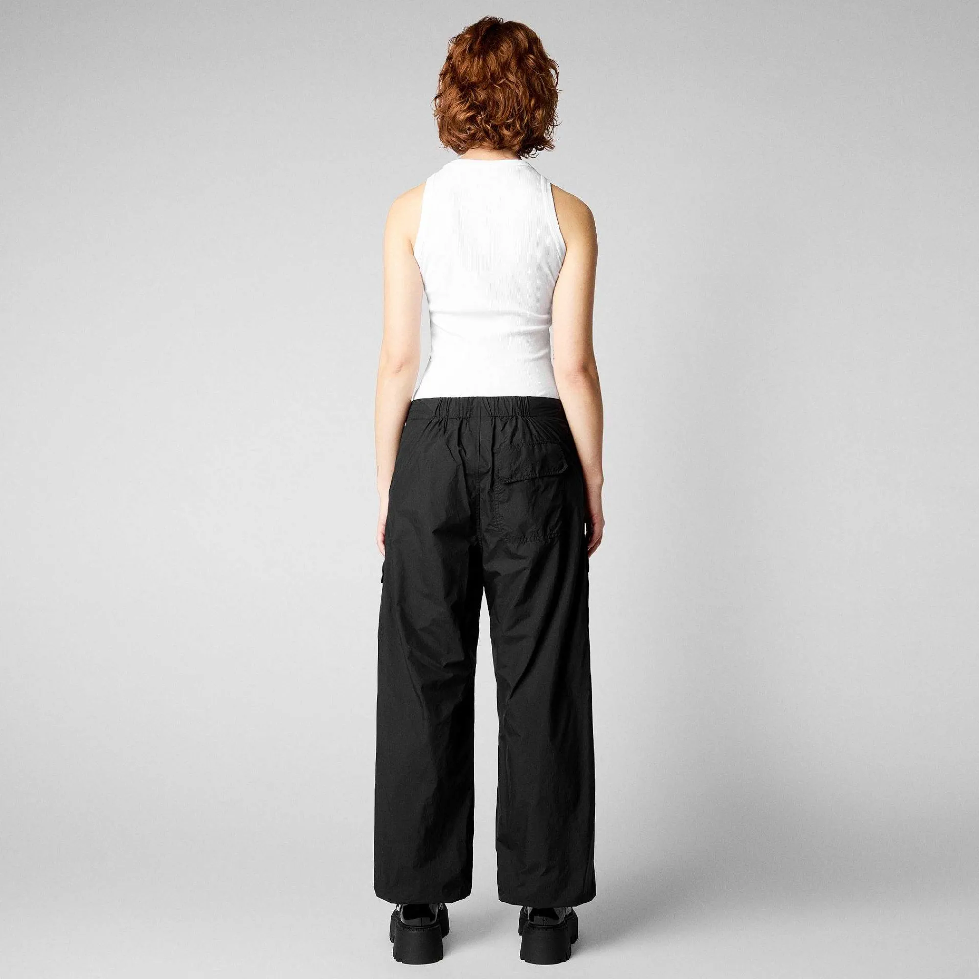 Kvinner Save The Duck Unisex Bukse Tru In Black