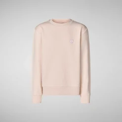 Gutt Save The Duck Unisex Dano Genser For Barn I Blek Rosa