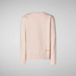 Gutt Save The Duck Unisex Dano Genser For Barn I Blek Rosa