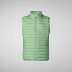 Gutt Save The Duck Unisex Dolin Barnevest I Mintgronn