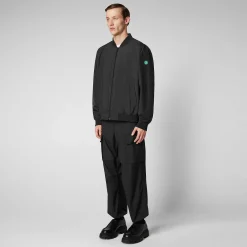 Kvinner Save The Duck Unisex Jakke Olen I Svart