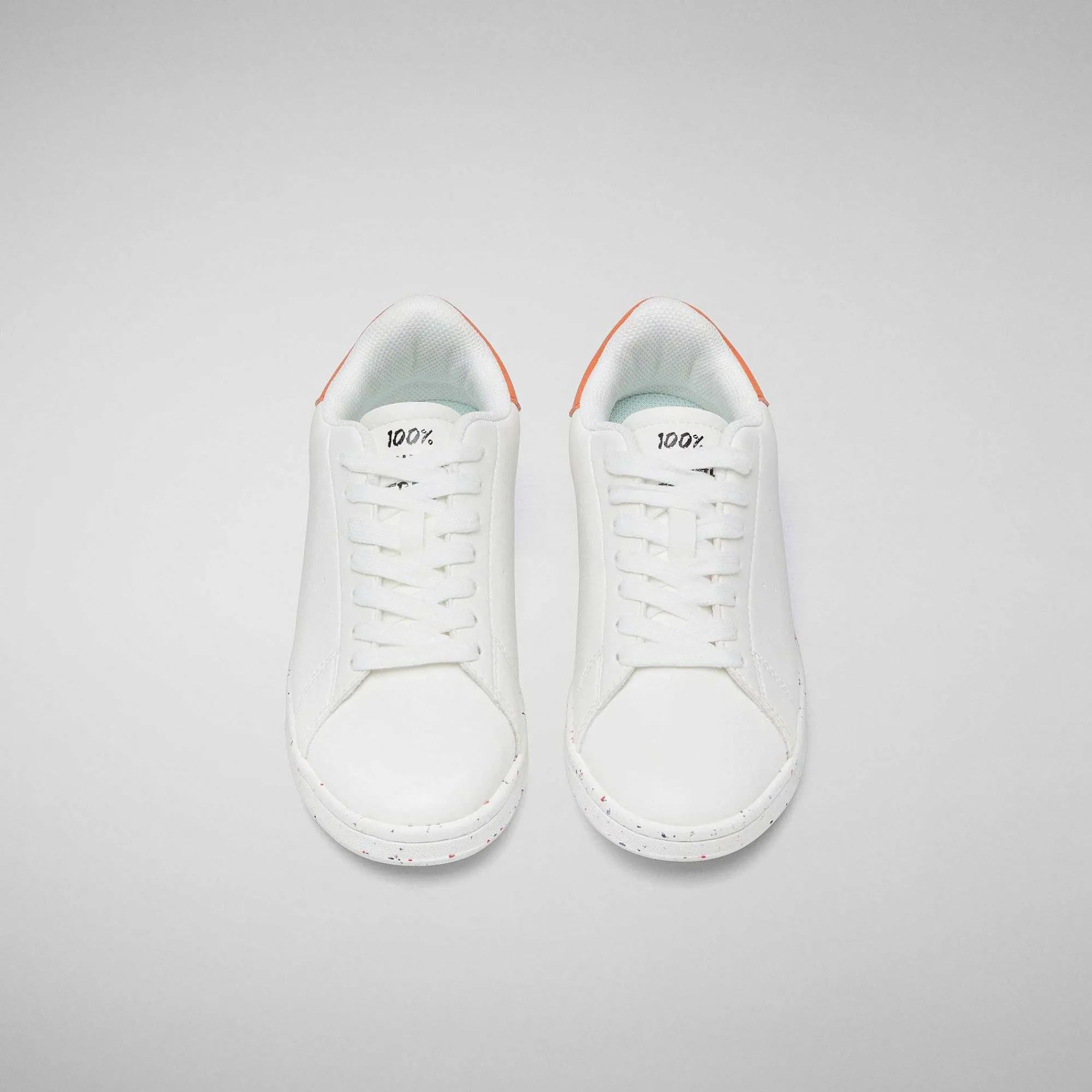 Kvinner Save The Duck Unisex Joggesko Iyo I Fluororansje