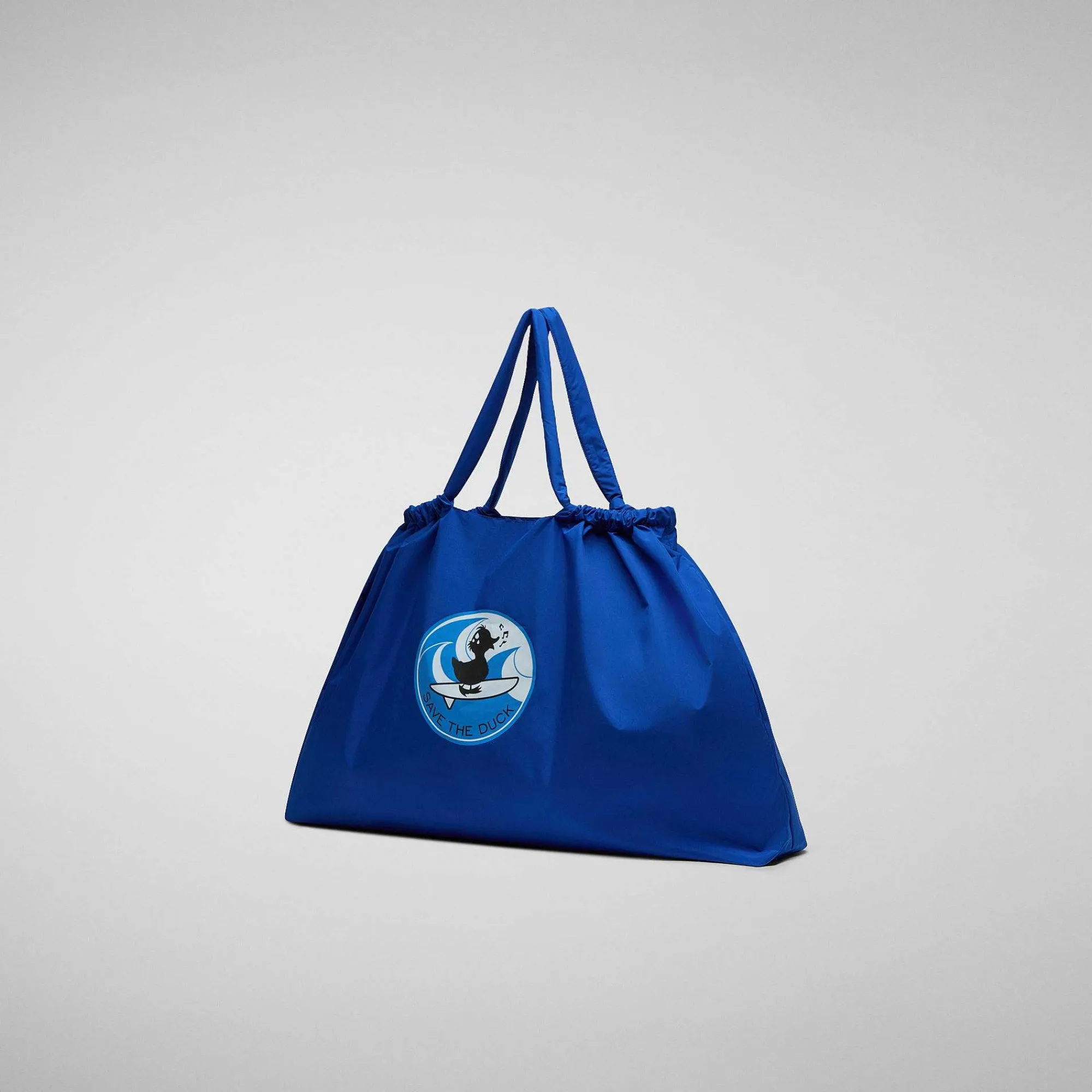 Kvinner Save The Duck Unisex Shopper Bag Lake I Cyber Blue