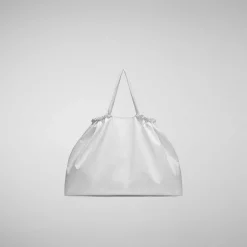 Kvinner Save The Duck Unisex Shopper Bag Lake I Hvit