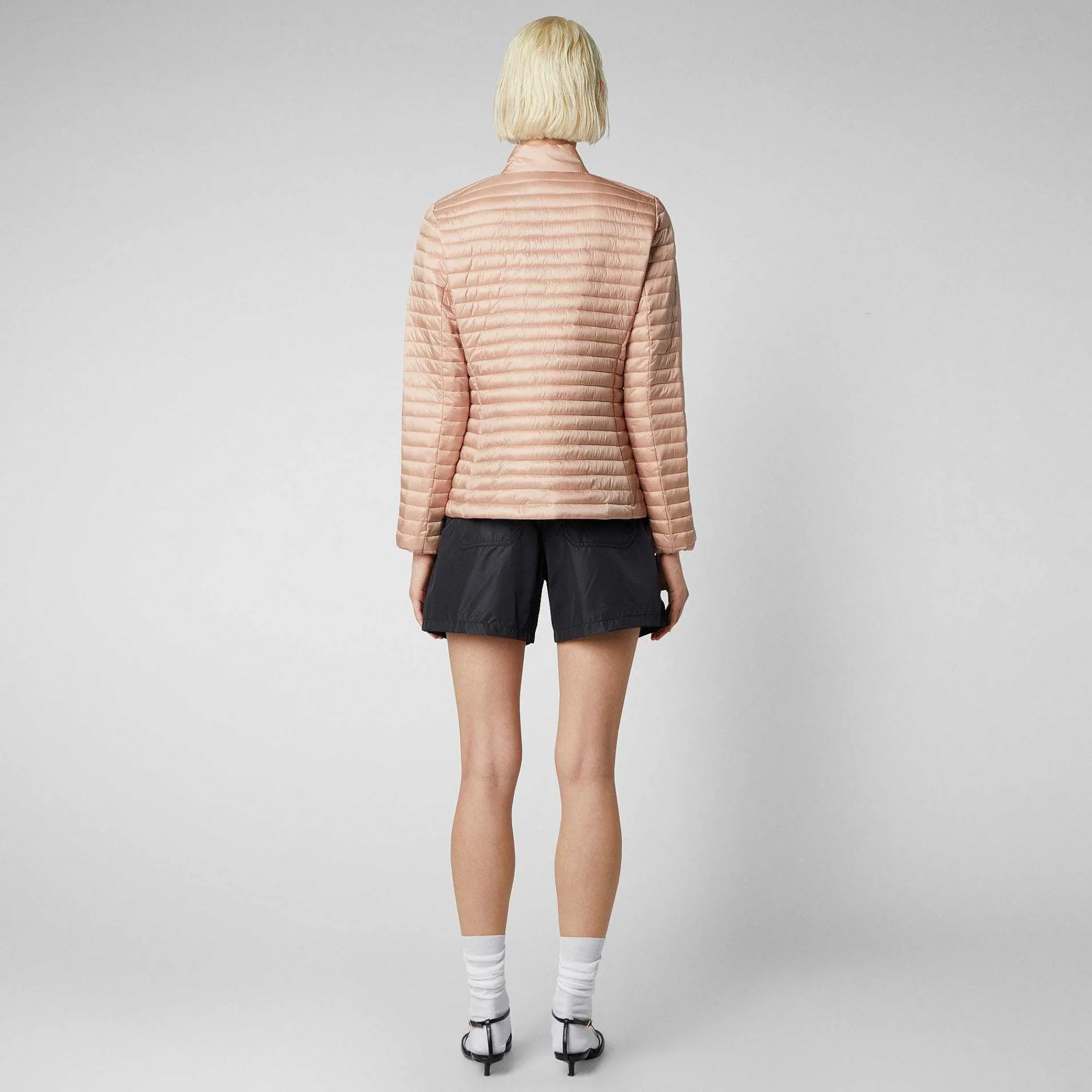 Kvinner Save The Duck Woman'S Animal Free Puffer Andreina I Powder Pink