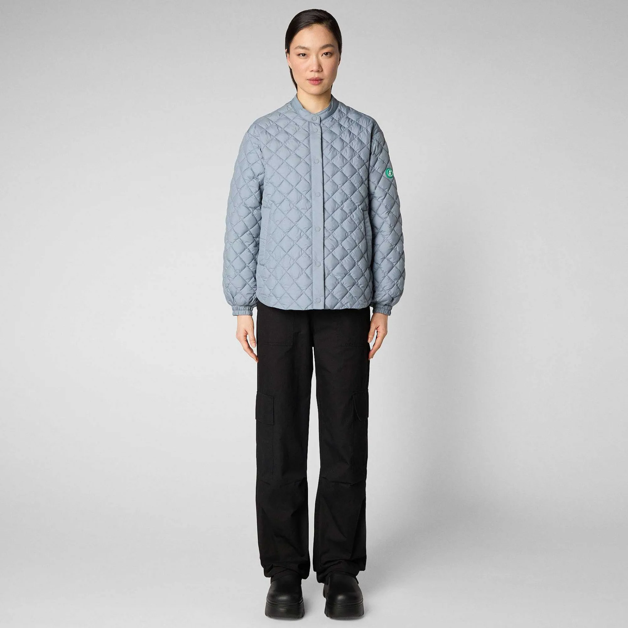Kvinner Save The Duck Woman'S Animal Free Puffer Vesper I Regngra