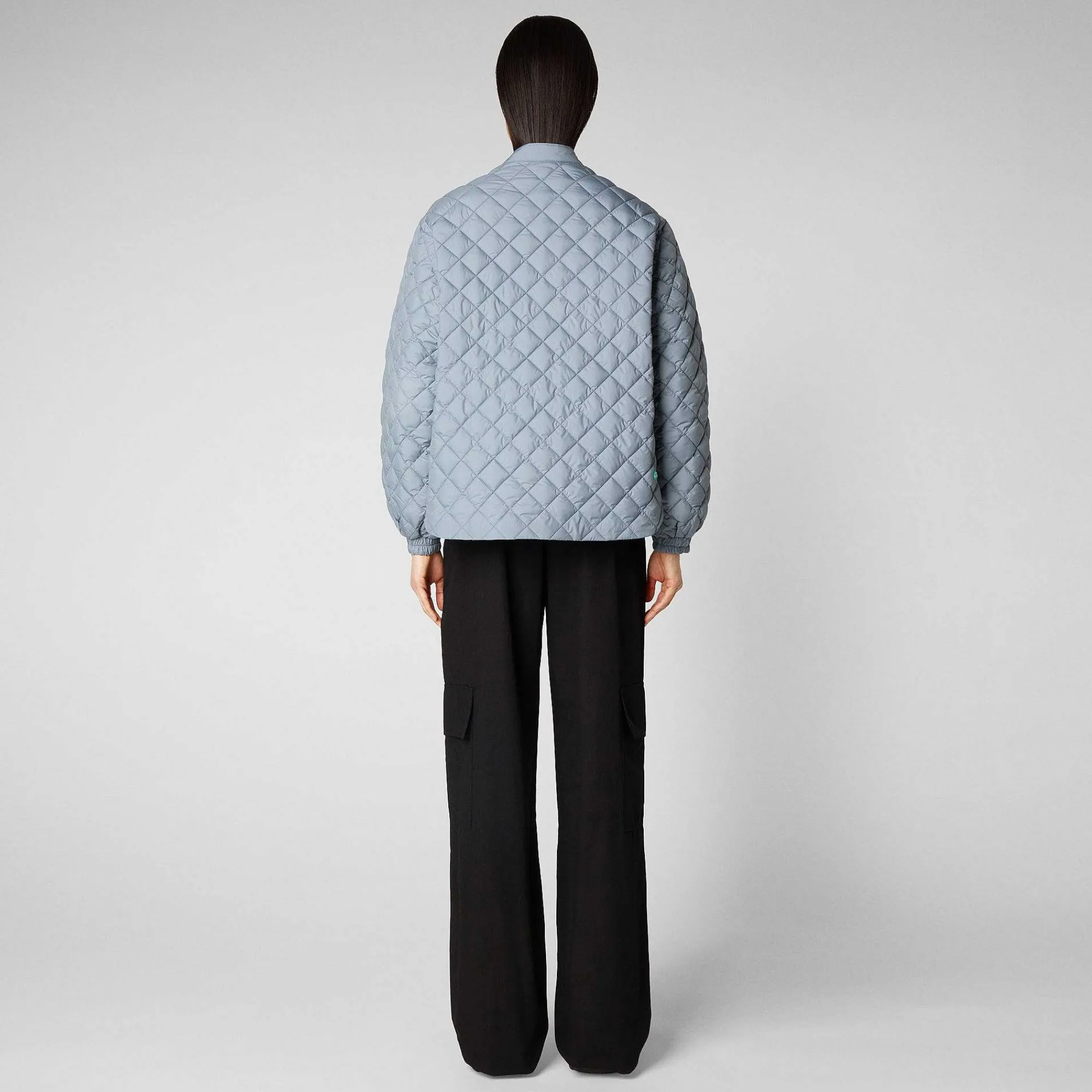 Kvinner Save The Duck Woman'S Animal Free Puffer Vesper I Regngra